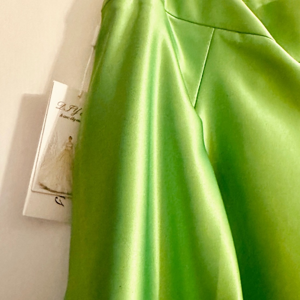 Vibrant Lime A-Line Skirt NWT- HOLIDAY Gem - Picture 4 of 5